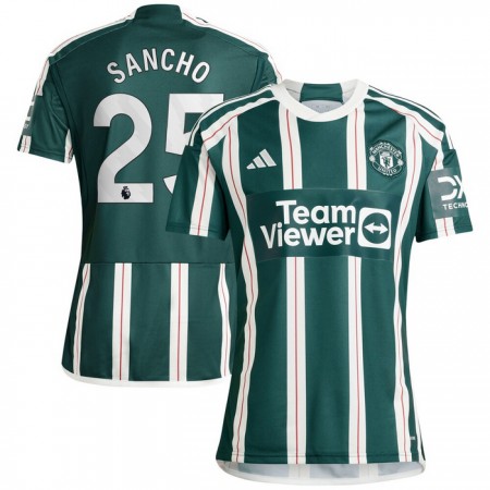 Manchester United Sancho 25 Venkovní 2023-24 - Fotbalové Dresy (S/S) Manchester United Sancho 25 Venkovní 2023-24 - Fotbalové Dresy (S/S)